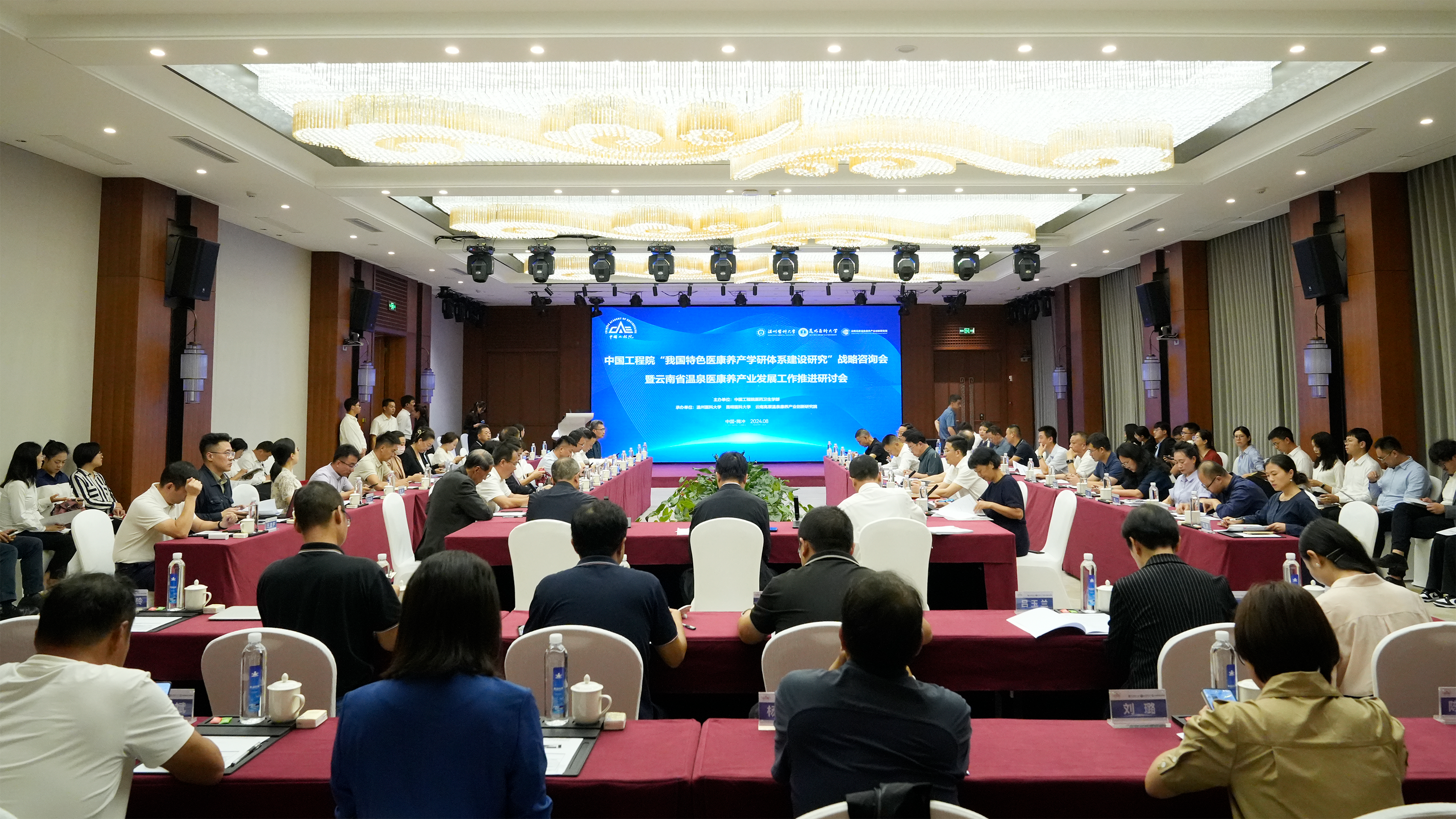 中國工程院“我國特色醫(yī)康養(yǎng)產(chǎn)學(xué)研體系建設(shè)研究”戰(zhàn)略咨詢會暨云南省溫泉醫(yī)康養(yǎng)產(chǎn)業(yè)發(fā)展工作推進(jìn)研討會順利舉行